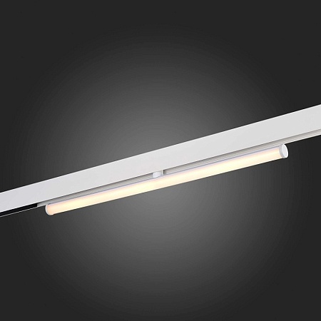 Магнитный трековый светильник Белый LED 1*10W 3000K 1 200Lm Ra>90 120° IP20 L604xW28xH8 ST803.536.10 - фото