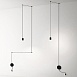 Подвесной Светильник Via Wireflow Polyhedral 0347 Free-Form Pendant Lamp Imperiumloft 84572-22 - фото