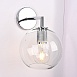 Бра Rh Utilitaire Globe Shade Single Sconce Silver Imperiumloft 123277-22 - фото