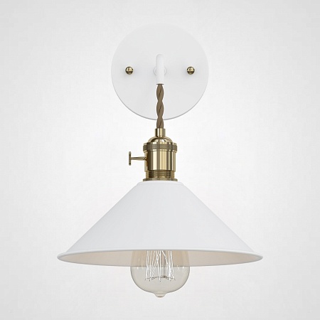 Бра С Подвесным Плафоном Braid Wall White Imperiumloft 167735-26 - фото