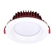 Св-к встр. Белый LED 1*12W 4000K 960Lm Ra80 100° IP44 D115xH47 100-240VV ST752.548.12 - фото