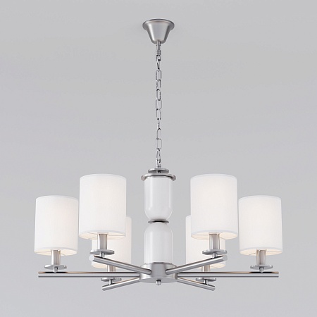 Потолочный светильник Eurosvet 60146/6 никель - фото