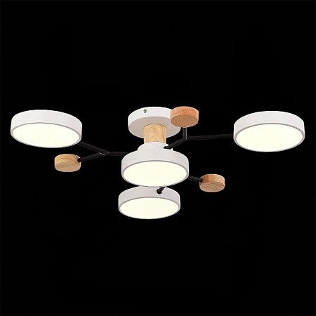 Светильник потолочный Белый/Белый LED 4*12W 3000K/4500K/6000K SLE6006-502-04 - фото