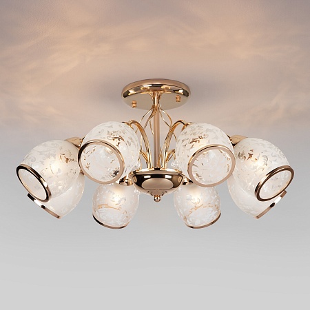 Потолочный светильник Eurosvet 30026/8 золото - фото