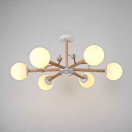 Подвесная Люстра Finch 6 Imperiumloft 178021-26 - фото