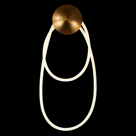 Светильник настенный ST-Luce Латунь/Белый LED 1*30W 4000K SL6102.301.30 - фото