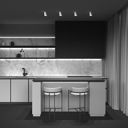 Потолочный светильник Technical Orlo C085CL-9W4K-W - фото