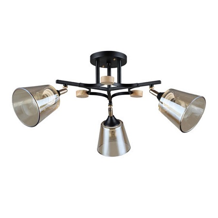 Потолочная люстра ARTE LAMP A5078PL-3BK - фото