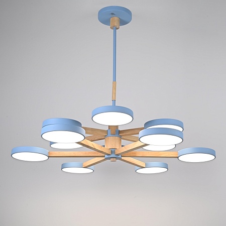 Подвесная Люстра Turna Dbl L12 Blue Imperiumloft 229092-26 - фото