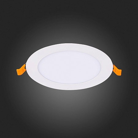 Св-к встр. Белый LED 1*9W 3000K 585Lm Ra80 110° IP20 D145xH8 90-265V ST209.538.09 - фото