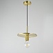 Подвесной Светильник Rh Utilitaire Disk Shade Pendant Brass Imperiumloft 123643-22 - фото
