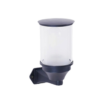 Светильник садово-парковый Feron DH1401, на стену вверх,E27 220-240V, черный - фото