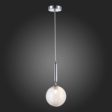 Подвес Хром/Прозрачный G9 LED 1*5W SLE1096-103-01 - фото