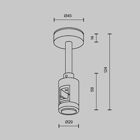 Комплектующие для трековой системы Technical TRA156C-B1-B - фото