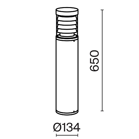 Ландшафтный светильник Outdoor O439FL-L12GF3K - фото