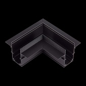 Угол-соединитель для встраиваемого магнитного шинопровода ST-Luce Черный ST007.429.00