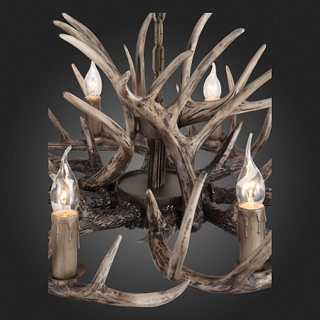 Люстра подвесная ST-Luce Серый E14 8*40W SL154.703.08 - фото