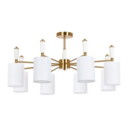 Люстра на штанге Arte Lamp WAVERLEY A4102PL-8PB - фото