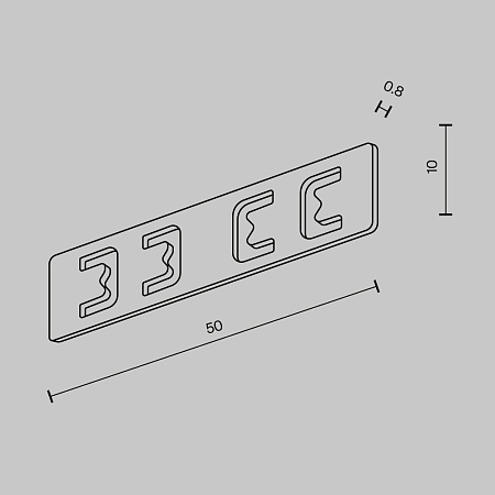 Комплектующие для трековой системы Technical TRA239C-21B - фото