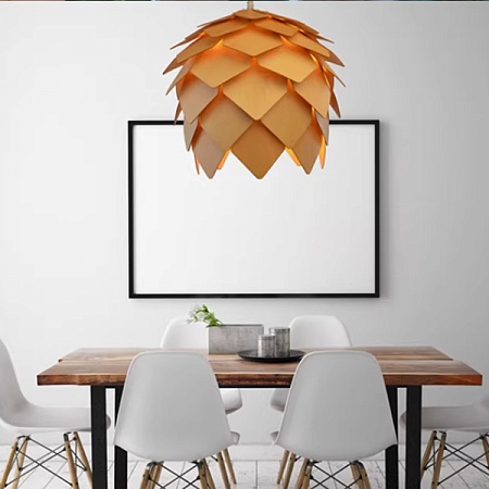 Подвесной Светильник Crimea Pine Cone Natural Wood D20 Imperiumloft 73531-22 - фото