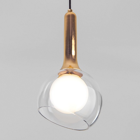 Подвесной светильник Eurosvet 50188/1 золото - фото