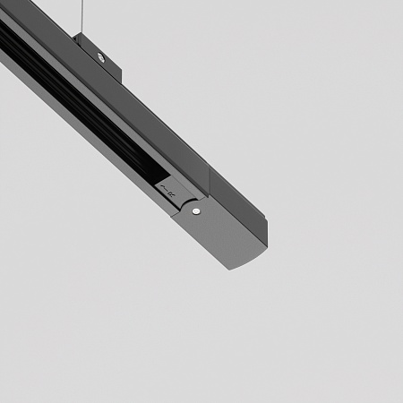 Трековая система Technical накладная трехфазная чёрная 300x300 TS-X-300-TR108-3-10W3K-B