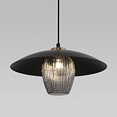 Подвесной светильник Eurosvet 50259/1 черный/дымчатый