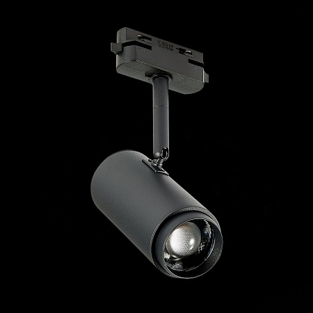 Св-к трек. Zoom Черный LED 1*12W 4000K 1 200Lm Ra>80 15-60° IP20 L137xW59xH179 170-240V ST600.446.12 - фото