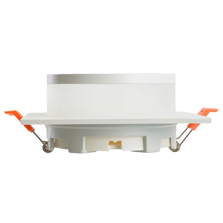 Светильник встраиваемый Feron DL501 потолочный GX53 белый квадрат - фото