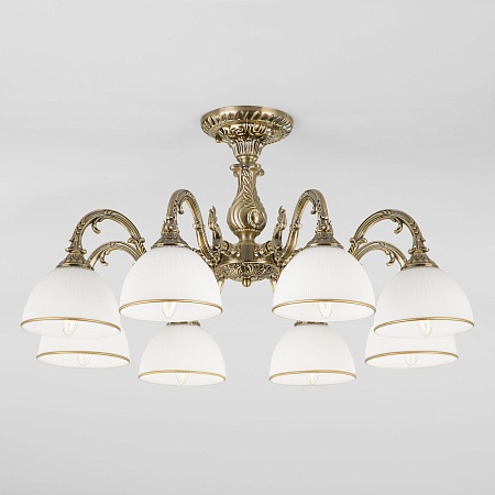 Потолочный светильник Eurosvet 60106/8 античная бронза - фото