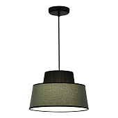 Светильник подвесной ST-Luce Черный/Хаки E27 1*40W SL1354.433.01