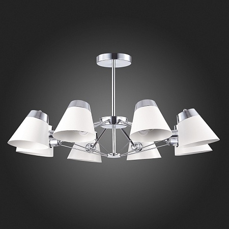 Светильник потолочный Хром/Белый E14 8*40W SLE155802-08 - фото