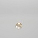 Подвесной акцентный светильник Eurosvet 50234/1 LED янтарный - фото