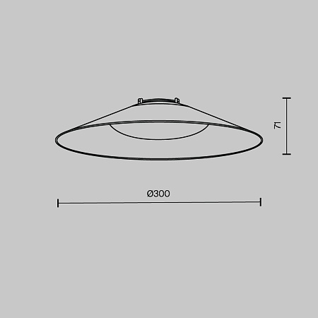 Подвесной светильник Technical TR127B-12W4K-W - фото