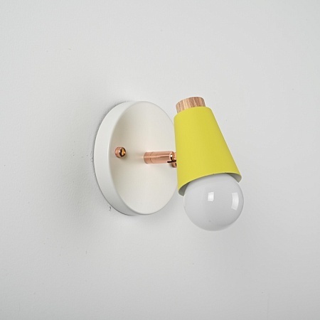 Настенный Светильник Rotary Wall Желтый Imperiumloft 101996-26 - фото