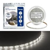 Светодиодная LED лента Feron LS604, 60SMD(2835)/m 4.8W/m 12V IP65 5m, 4000К