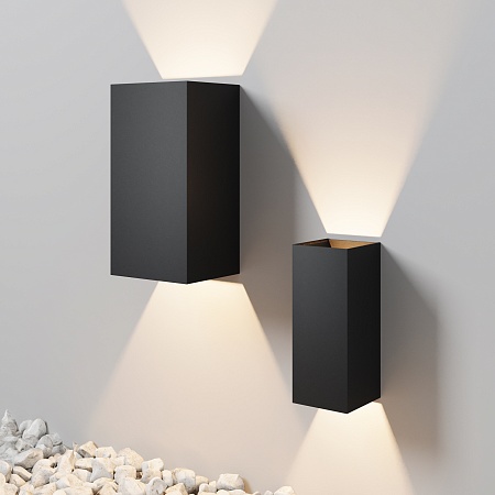 Уличный настенный светильник Outdoor O525WL-L10B3K - фото