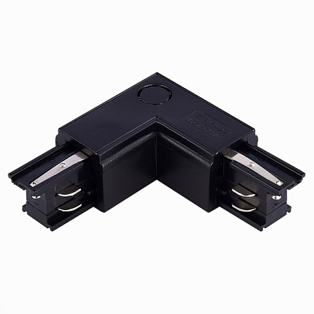 Угловой токоподвод правый для трехфазного шинопровода ST-Luce Черный ST030.409.15R - фото