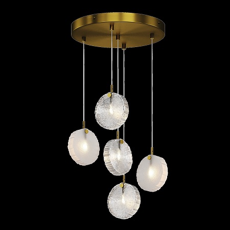 Подвесной светильник Maytoni Frozen MOD254PL-05BS - фото