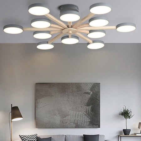 Потолочный Светильник Turna L12 Grey Imperiumloft 228859-26 - фото