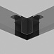 TR2102-BK Угловой соединитель для шинопровода SMART черный - фото