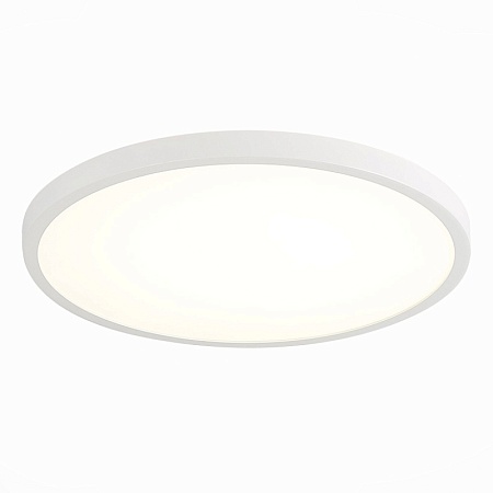 Светильник потолочный Белый LED 1*18W 3000K 1 620Lm Ra>90 120° IP20 D225xH25 220V ST601.532.18 - фото