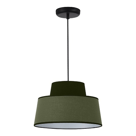 Светильник подвесной ST-Luce Черный/Хаки E27 1*40W SL1354.433.01 - фото