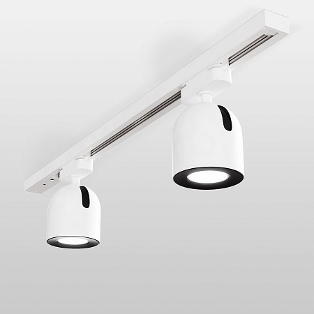 Трековый светильник для однофазного шинопровода Ogma GU10 черный MRL 1005 Elektrostandard - фото