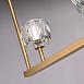Люстра Rh Boule De Cristal Linear Chandelier 6 Bronze Imperiumloft 240202-22 - фото