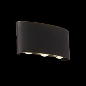 Светильник уличный настенный ST-Luce Черный кварцевый LED 6*1W 4000K SL089.401.06