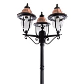 Парковый светильник ARTE LAMP A1486PA-3BK