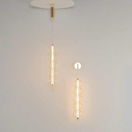 Настенный светильник (бра) Maytoni Golden Cage MOD216WL-L10G3K - фото