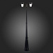 Светильник уличный наземный ST-Luce Черный/Черный, Прозрачный E27 2*40W SL081.405.02 - фото