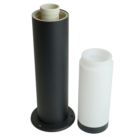 Светильник садово-парковый Feron DH042-450, Техно столб, 18W E27 230V, черный - фото